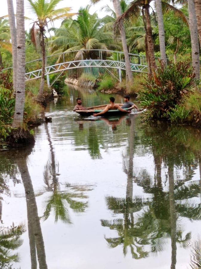 Aqua Green Home Stay Munroe Island Buitenkant foto